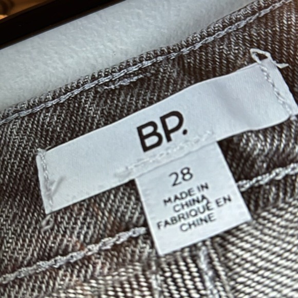 Be Responsible BP Womens Black Ripped High Waist Jeans Black Wash Size 28 NWT - Picture 8 of 13